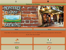Tablet Screenshot of montereycoastbrewing.com